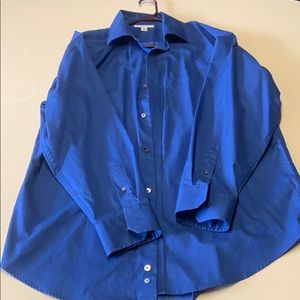 Banana Republic blue button down dress shirt